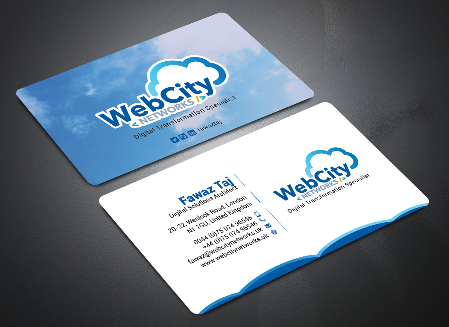 Business Card Design by Bold Pixels for this project | Design #19866939