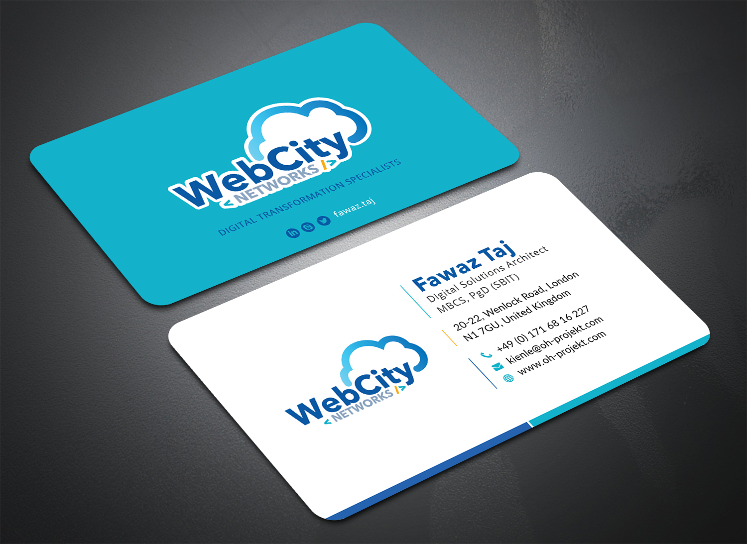 Business Card Design by Bold Pixels for this project | Design #19882333