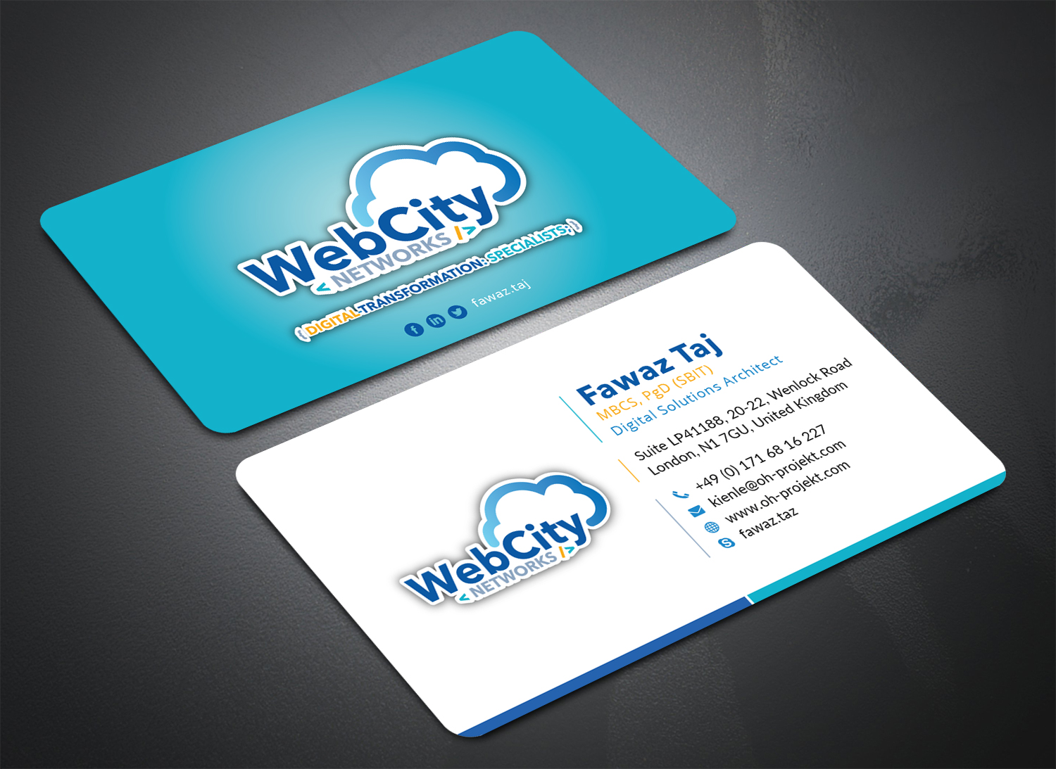 Business Card Design by Bold Pixels for this project | Design #20004124