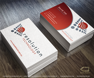 Diseño de Tarjeta de Presentación por KD Designz para Resolution Technology | Diseño #2912472