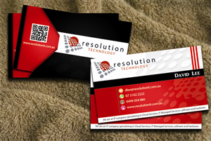 Design de Carte de Visite par DoTCoM pour Resolution Technology | Design : #2912131