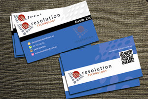Design de Carte de Visite par DoTCoM pour Resolution Technology | Design : #2912136