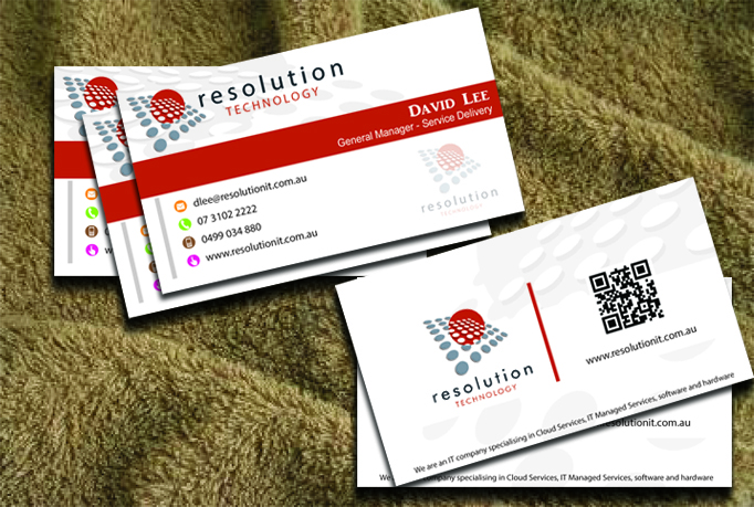 Business Card Design by DoTCoM for Resolution Technology | Design #2912339