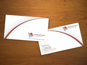 Diseño de Tarjeta de Presentación por GB Graphics para Resolution Technology | Diseño: #2917143