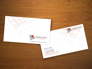 Business Card Design by GB Graphics for Resolution Technology | Design: #2917145