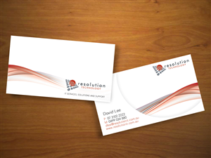 Diseño de Tarjeta de Presentación por GB Graphics para Resolution Technology | Diseño: #2917146