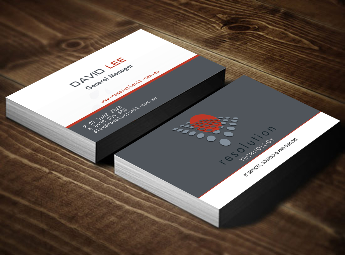 Business Card Design by JulySprite for Resolution Technology | Design #2924106