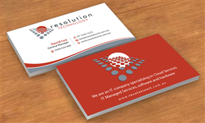 Visitenkarten-Design von Sbss für Resolution Technology | Design: #2912861