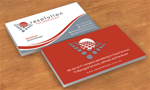 Design de Carte de Visite par Sbss pour Resolution Technology | Design : #2912922