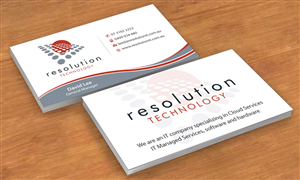 Design de Carte de Visite par Sbss pour Resolution Technology | Design : #2912929