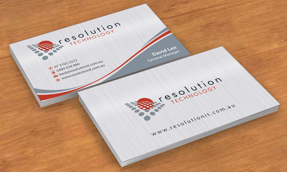 Design de Carte de Visite par Sbss pour Resolution Technology | Design #2912944