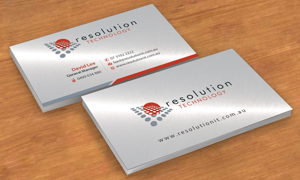 Design de Carte de Visite par Sbss pour Resolution Technology | Design #2912948