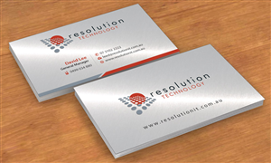 Design de Carte de Visite par Sbss pour Resolution Technology | Design : #2912948