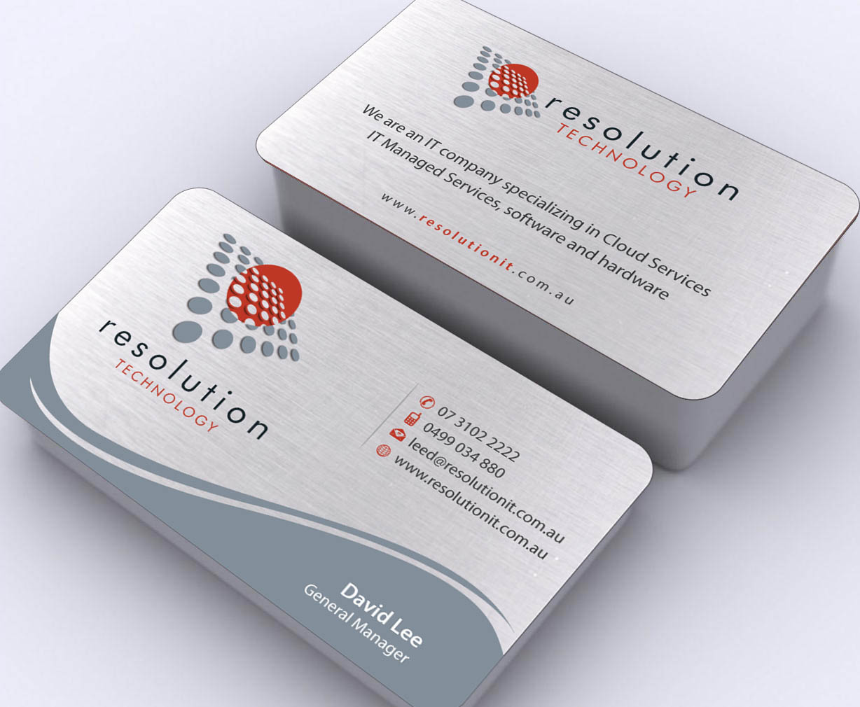 Design de Carte de Visite par Sbss pour Resolution Technology | Design #2912957