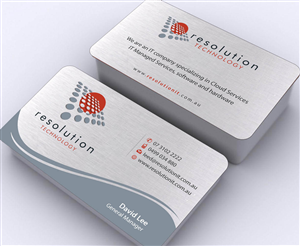 Design de Carte de Visite par Sbss pour Resolution Technology | Design : #2912957