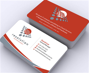 Design de Carte de Visite par Sbss pour Resolution Technology | Design : #2912959