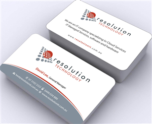 Design de Carte de Visite par Sbss pour Resolution Technology | Design : #2912961