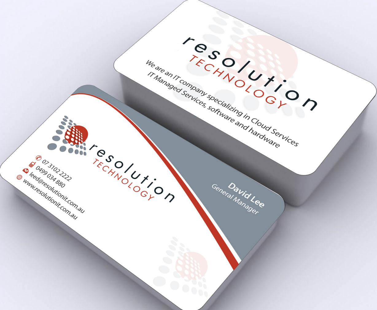 Design de Carte de Visite par Sbss pour Resolution Technology | Design #2912976