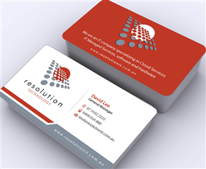 Design de Carte de Visite par Sbss pour Resolution Technology | Design : #2912981