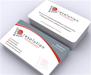 Design de Carte de Visite par Sbss pour Resolution Technology | Design : #2912982