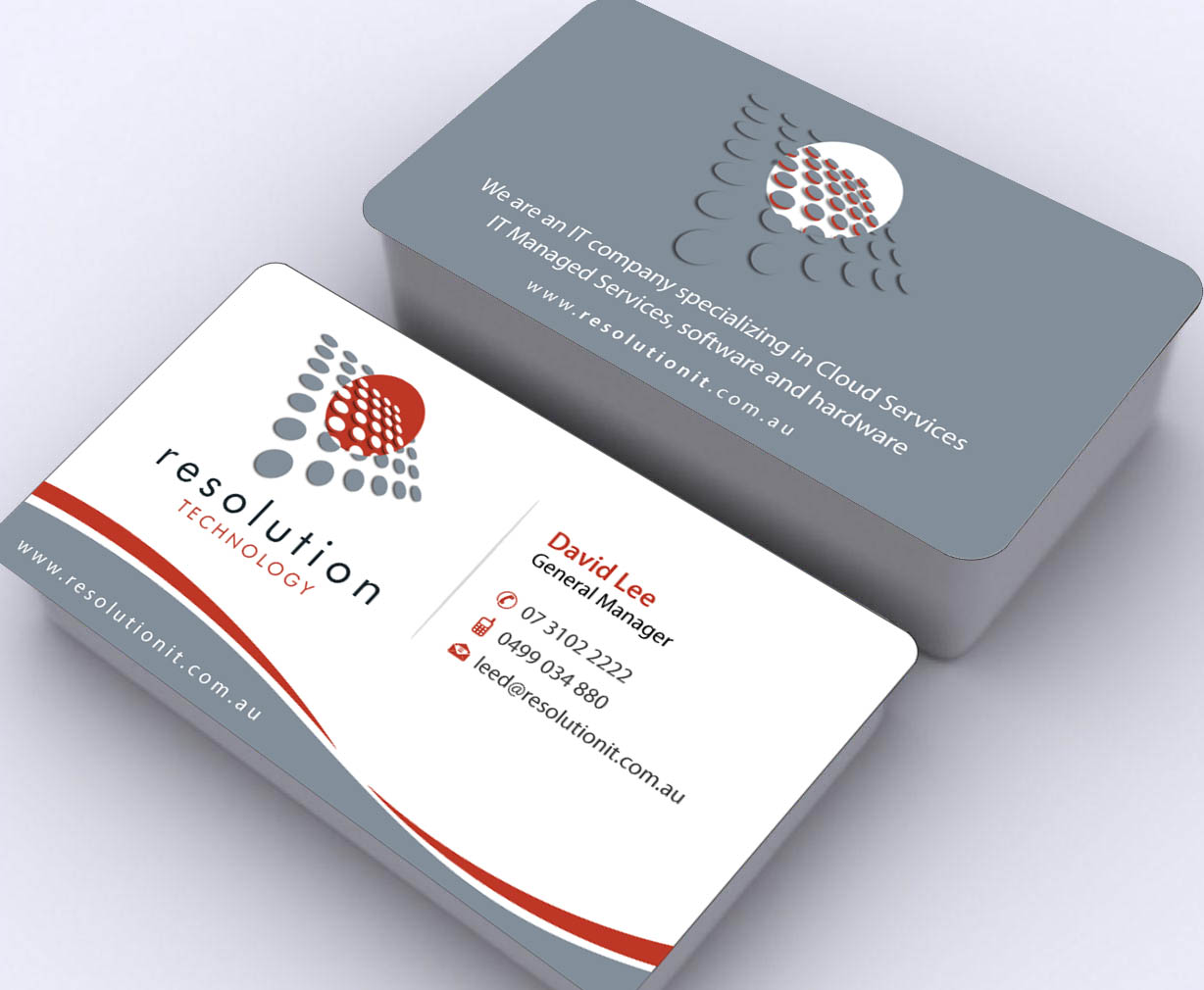Business Card Design by Sbss for Resolution Technology | Design #2912984
