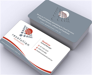 Design de Carte de Visite par Sbss pour Resolution Technology | Design : #2912984