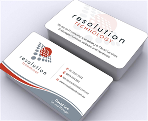 Design de Carte de Visite par Sbss pour Resolution Technology | Design : #2912986