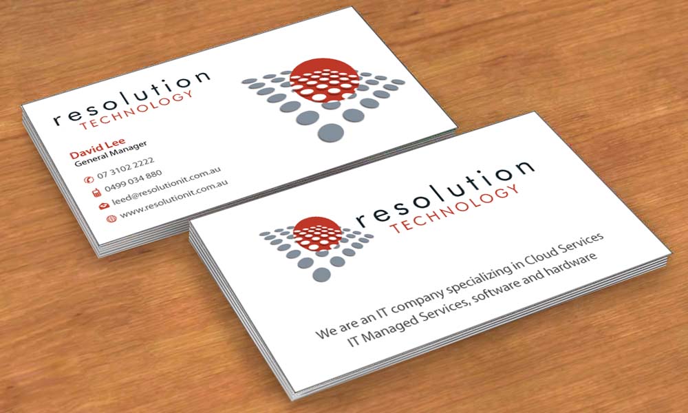 Business Card Design by Sbss for Resolution Technology | Design #2919163