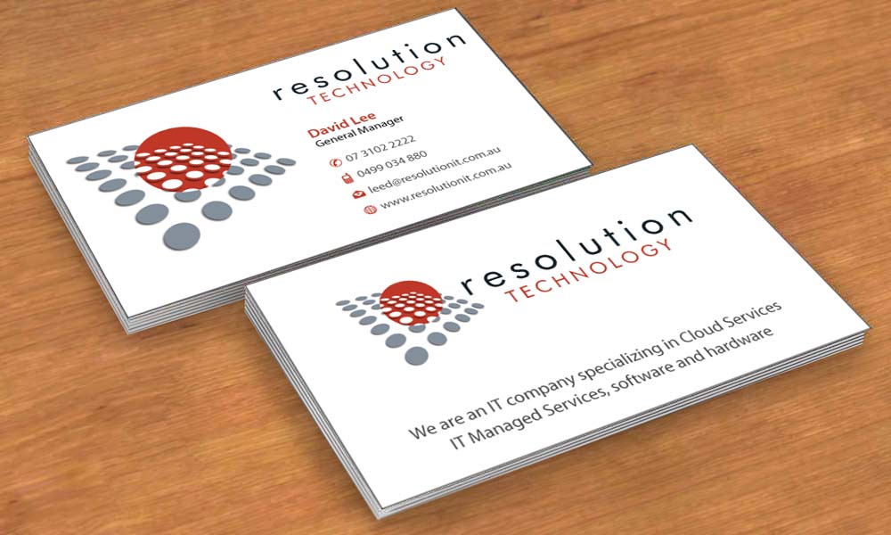 Business Card Design by Sbss for Resolution Technology | Design #2919211