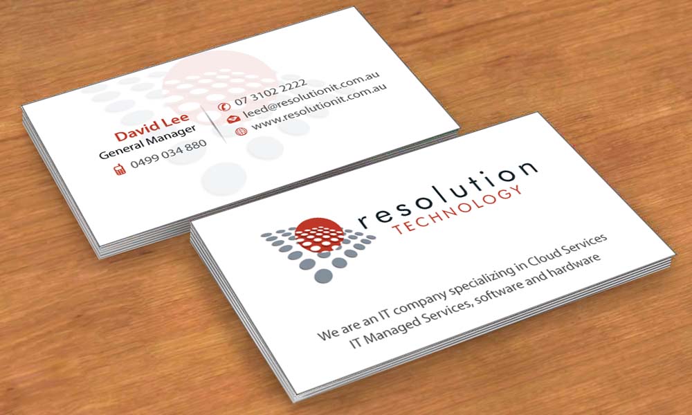 Business Card Design by Sbss for Resolution Technology | Design #2919213