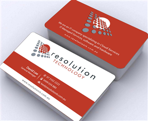 Design de Carte de Visite par Sbss pour Resolution Technology | Design : #2936569