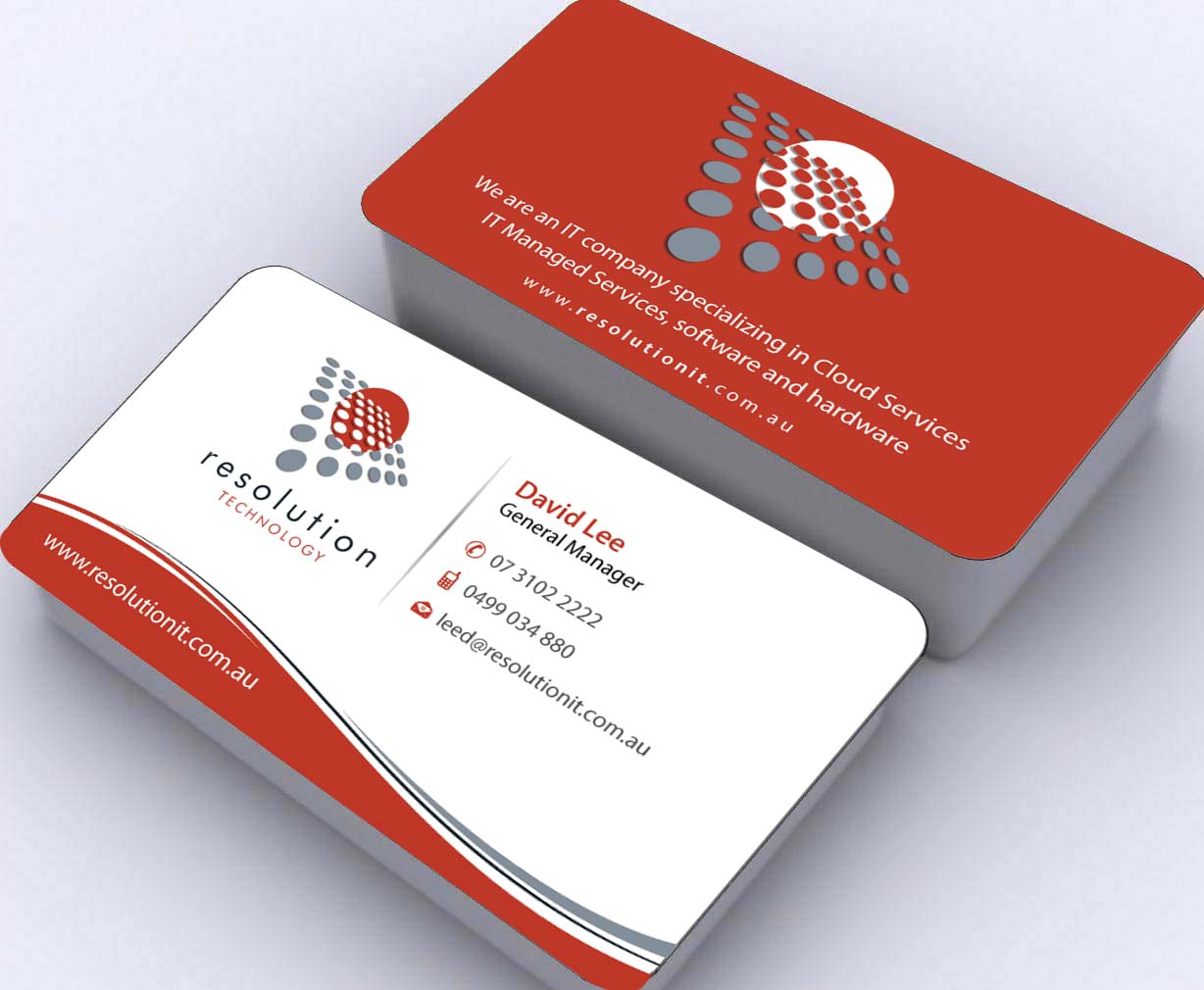 Design de Carte de Visite par Sbss pour Resolution Technology | Design #2936570