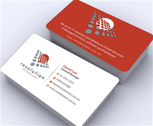 Design de Carte de Visite par Sbss pour Resolution Technology | Design : #2936571