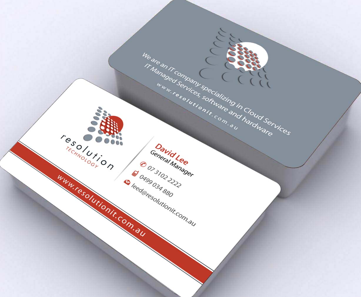 Business Card Design by Sbss for Resolution Technology | Design #2936573