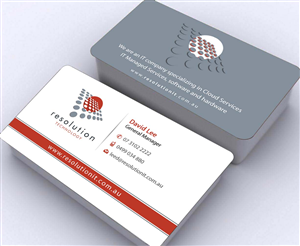 Design de Carte de Visite par Sbss pour Resolution Technology | Design : #2936573