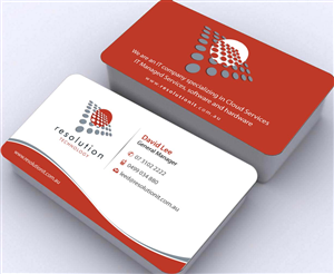 Design de Carte de Visite par Sbss pour Resolution Technology | Design : #2936574