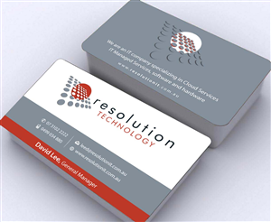 Design de Carte de Visite par Sbss pour Resolution Technology | Design : #2936609