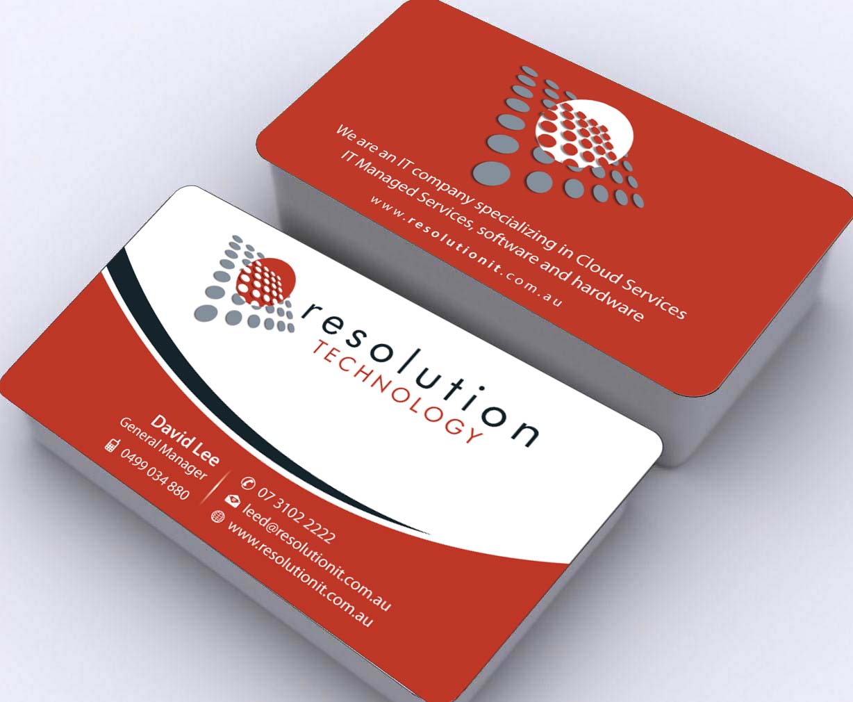 Business Card Design by Sbss for Resolution Technology | Design #2936610