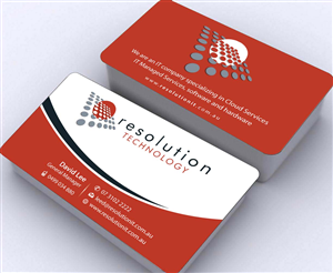 Design de Carte de Visite par Sbss pour Resolution Technology | Design : #2936610