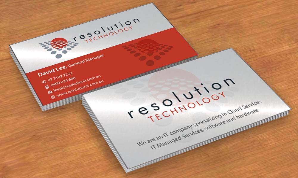 Business Card Design by Sbss for Resolution Technology | Design #2936638