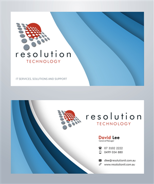 New Business Card Design | Diseño de Tarjeta de Presentación por TechWise