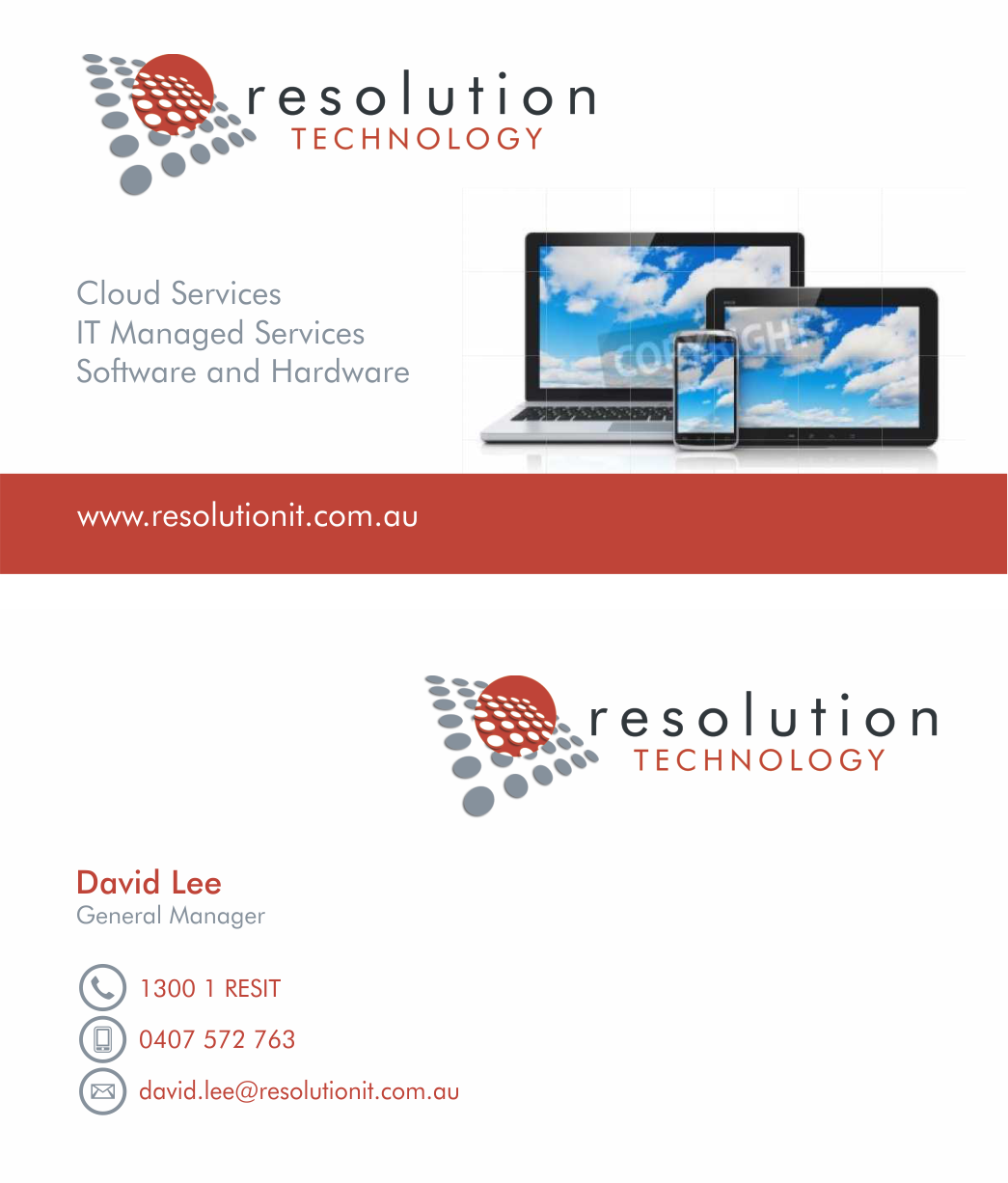 Business Card Design by barinix for Resolution Technology | Design #2924532