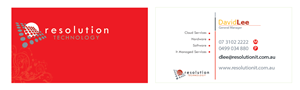 Design de Carte de Visite par fobsart pour Resolution Technology | Design : #2915162