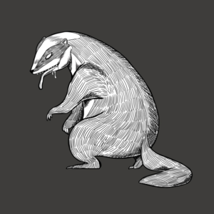 Badger for Dungeons and Dragons | Graphic Design by Miketerashi