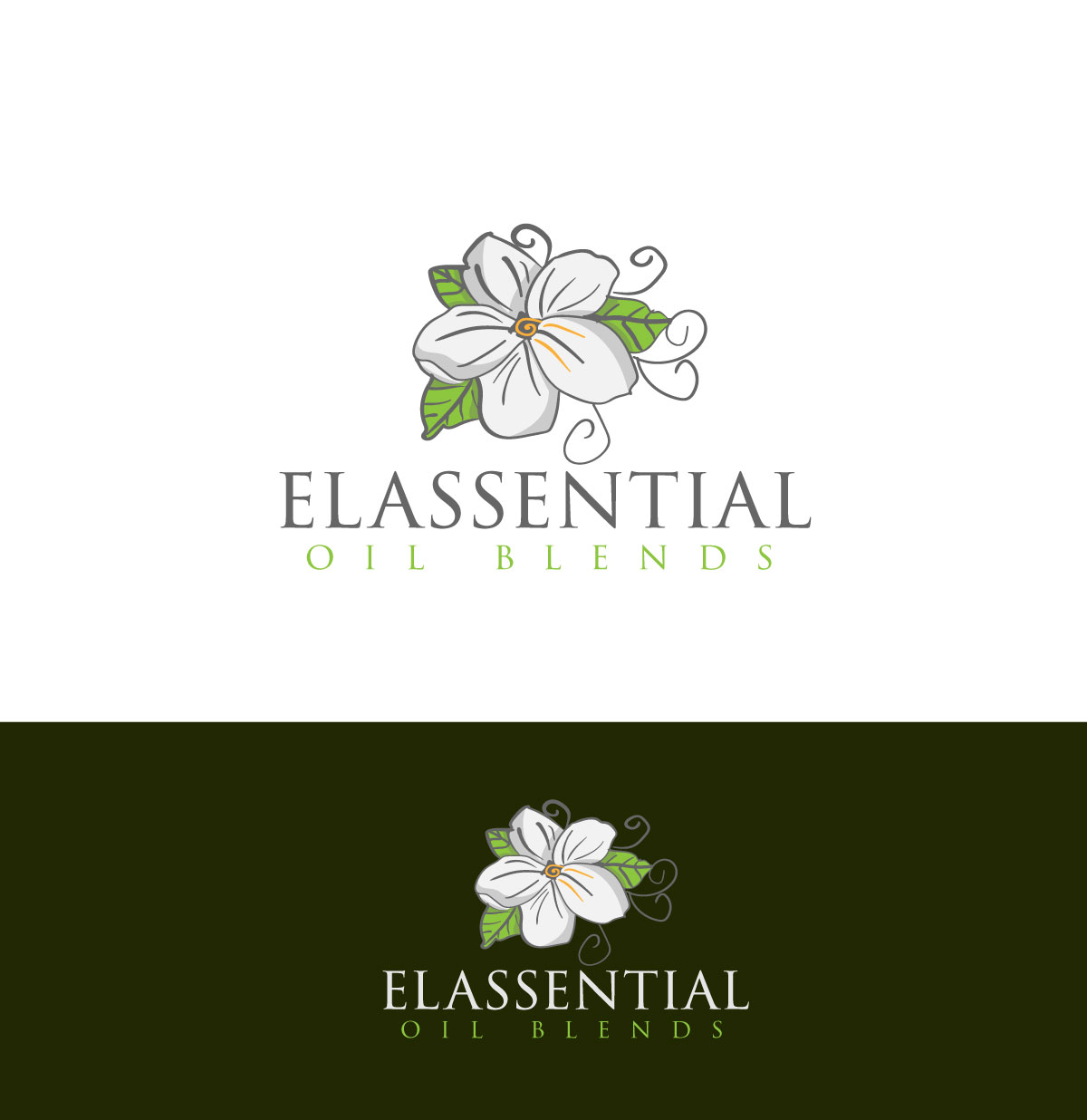 Logo Design by design_ghost 2 for Elassential Oil Blends | Design #19808313