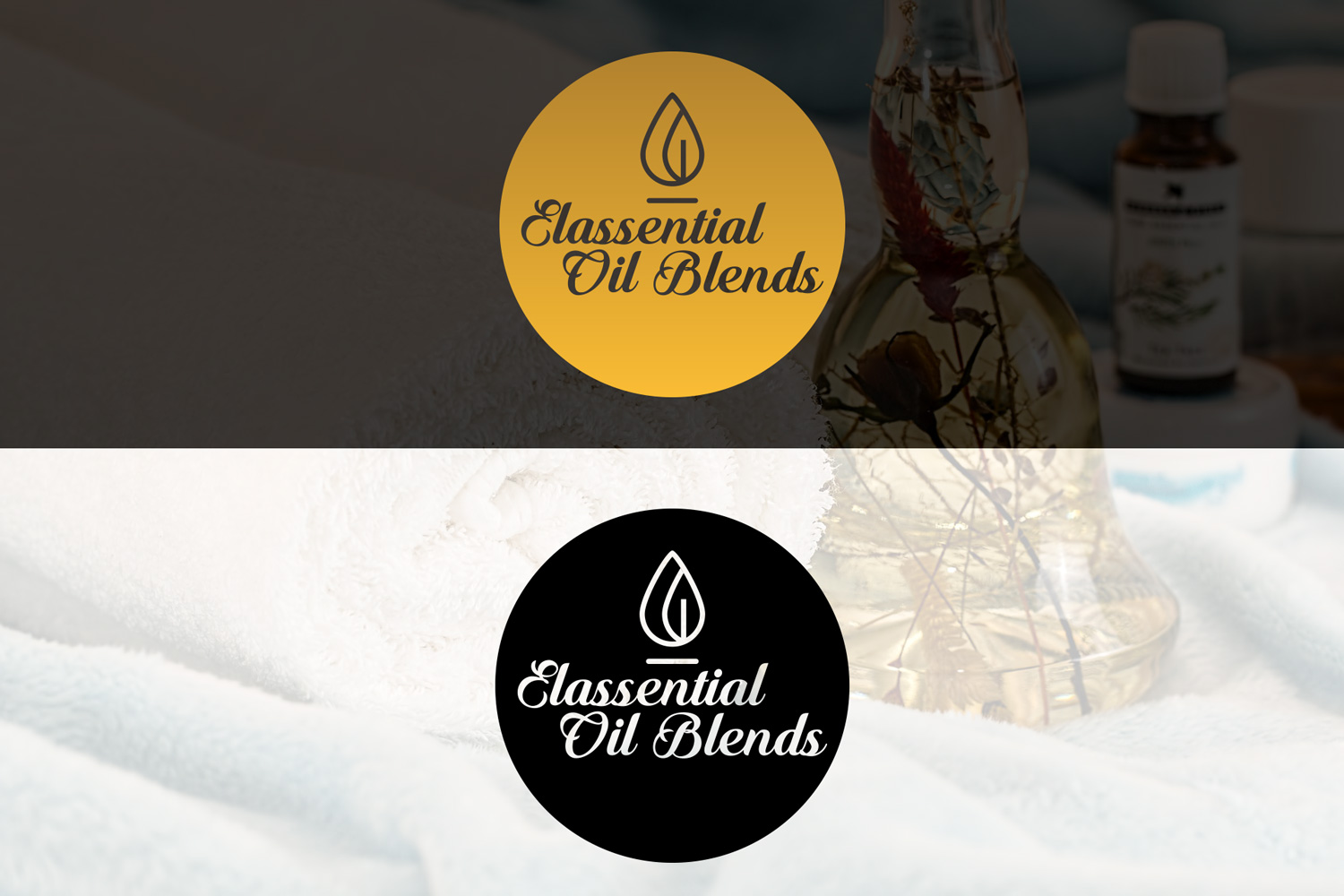 Logo Design by OzairZam for Elassential Oil Blends | Design #19823113