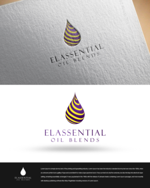 Logo Design by zingodesigns258 for Elassential Oil Blends | Design: #19817906