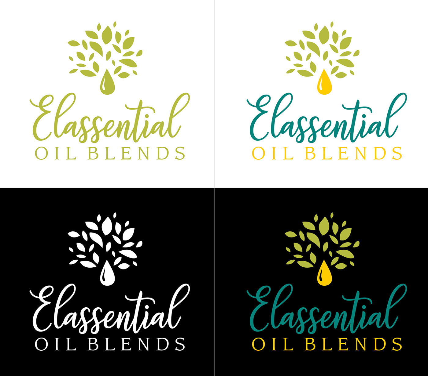 Logo Design by Cless for Elassential Oil Blends | Design #19811053