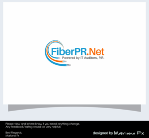 FiberPR.Net | Logo Design by Mariono Fx