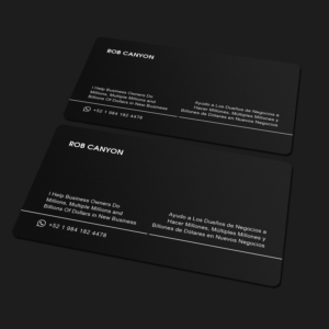 Rob Canyon | Design de Carte de Visite par Sandaruwan